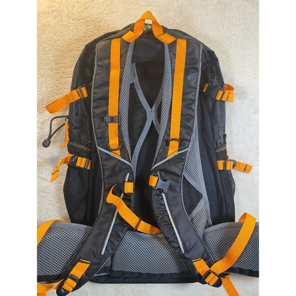 Coleman Kaver 25L Hiking Backpack Black & Orange